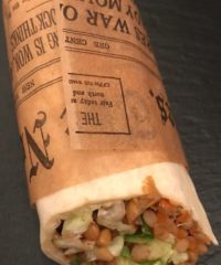 Halber Wrap mit Thunfisch & Kaperncreme